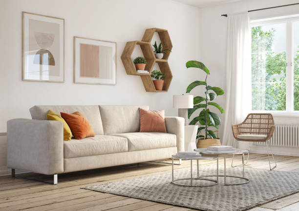 White Oak Flooring in living room