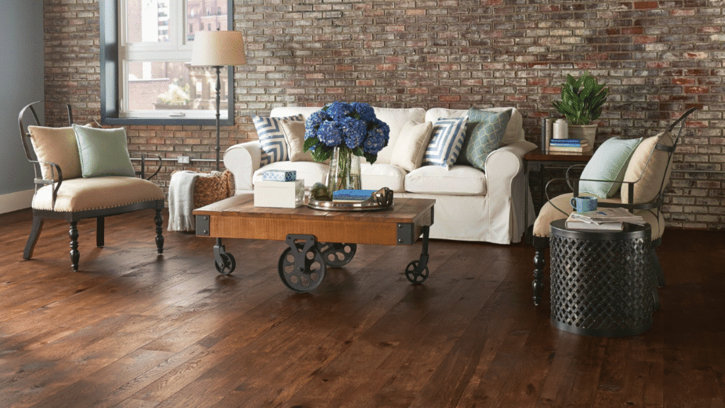 Engineered hardwood - best flooring for quiet home