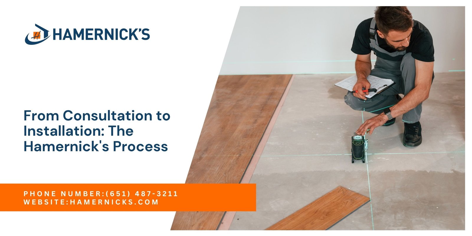 How to Hamernick's flooring work | The Hamernick’s Flooring Process