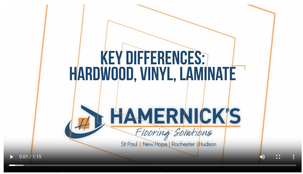 Key Differences between Hardwood, Laminate, and Vinyl