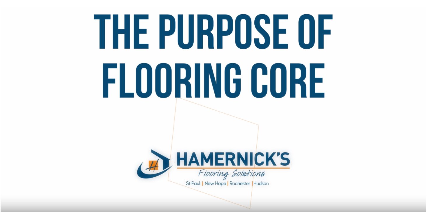 The purpose of flooring core