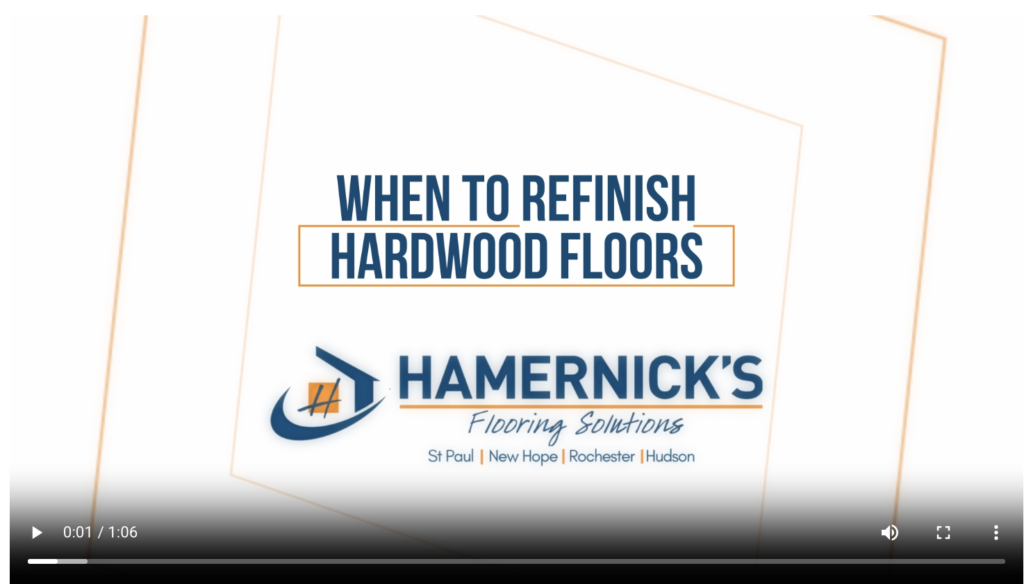 When to Refinish Hardwood Floors